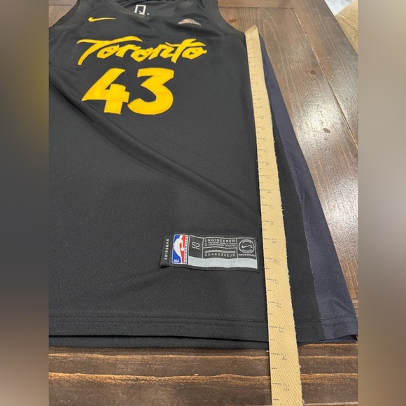 NWT Pascal Siakam Toronto Raptors City Edition Nike Swingman Basketball Jersey - Picture 9 of 9
